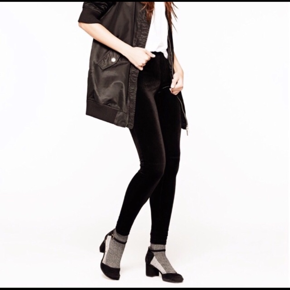 Anthropologie Sanctuary Velvet Leggings